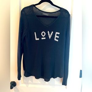 Wooden Ships LOVE sweater - XS